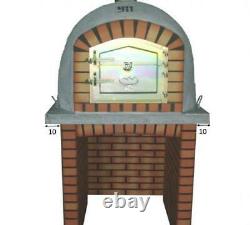 100cm Outdoor BBQ Pizza Oven Stand RED BRICK FOR GARDEN
