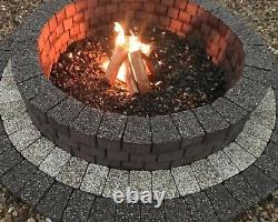 143cm Fire Pit Concrete Brick Smokeless granite log heater stone Fire Place