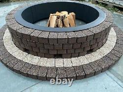 175 cm Fire Pit Kit Smokeless stone fireplace concrete brick wood burner heater