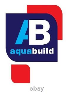 5L AQUA BUILD White Paint Scrub & Scuff Resistant BATHROOM & KITCHEN Cleanable