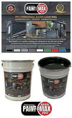 Acrylic Water Based & Oil Based Black Barn Paints & Coatings -barnmaxpro