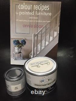 Annie Sloan paint -1 x120ml tin of Emile + Chateau Grey + Original + Old Violet