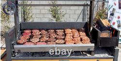 Argentinian Wood-fired Grill with Lifting System BBQ Parrilla Argentina