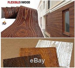 Artificial Wood Slips Cladding Wall Tiles Flexible Not Brick Outdoor & Indoor