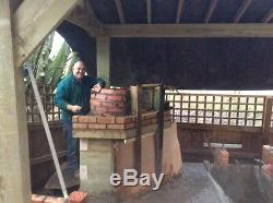 BRICK OUTDOOR WOOD FIRED PIZZA OVEN 1000mm AMIGO OVENS UK MANUFACTURERS