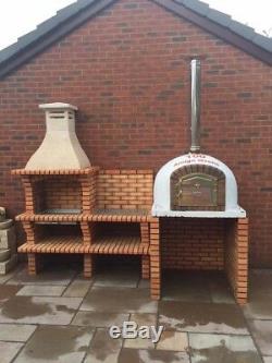 BRICK OUTDOOR WOOD FIRED PIZZA OVEN 1000mm AMIGO OVENS UK MANUFACTURERS