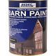 Barn Paint Black Self-priming Acrylic Exterior Durable Matt Finish Bedec 5 Litre