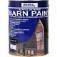 Barn Paint Black Self-priming Acrylic Exterior Durable Satin Finish Bedec 5l New