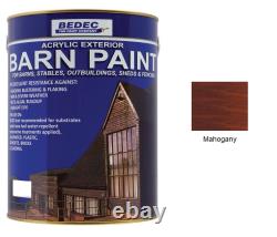 Bedec Acrylic Exterior Barn Paint All Colours All Sizes