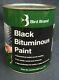 Bird Brand Black Bitumen/bituminous Paint Protects Metal, Brick And Stone 1l