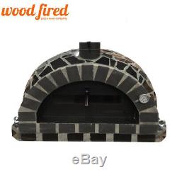 Brick outdoor wood fired Pizza oven 100cm Ceramic Pro-Italian stone