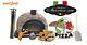 Brick Outdoor Wood Fired Pizza Oven 100cm Prestige Rustico Brick + Package Deal