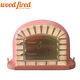Brick Outdoor Wood Fired Pizza Oven 100cm Brick Red Forno Model