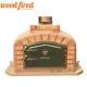 Brick Outdoor Wood Fired Pizza Oven 100cm Sand Exclusive Model