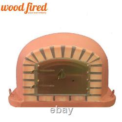 Brick outdoor wood fired Pizza oven 100cm teracotta forno model
