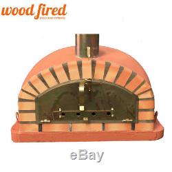 Brick outdoor wood fired Pizza oven 100cm terracotta Italian model