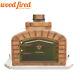 Brick Outdoor Wood Fired Pizza Oven 100cm White Exclusive Model