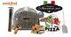 Brick Outdoor Wood Fired Pizza Oven 100cm X 100cm Rustic-stone Model And Package