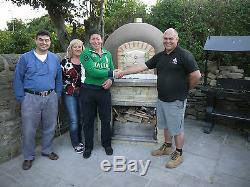 Brick outdoor wood fired Pizza oven 1100mm Amigo Ovens
