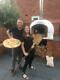 Brick Outdoor Wood Fired Pizza Oven 1100mm Entertainer Amigo Ovens