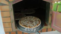 Brick outdoor wood fired Pizza oven 70cm x 70cm Deluxe extra model