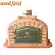 Brick Outdoor Wood Fired Pizza Oven 80cm Terracotta Exclusive Model