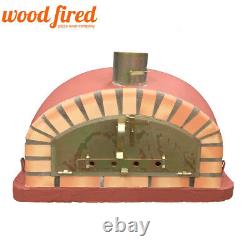 Brick outdoor wood fired Pizza oven 90cm brick red Italian model