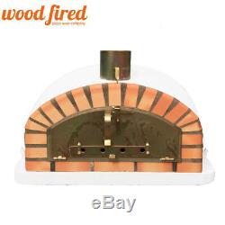 Brick outdoor wood fired Pizza oven 90cm x 90cm Italian model