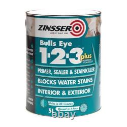 Bulls Eye? 1-2-3 Plus Primer, Sealer & Stain Killer White 2.5 litre