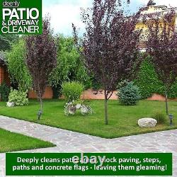 Cleenly Patio Drive Way Brick Cleaner 15L Green Mould Algae Killer 25% Stronger