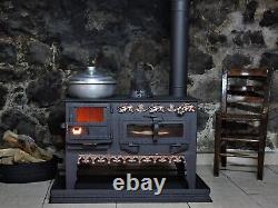 Cooker, Fireplace Cooking Oven, Wood & Charcoal Indoor Cooking Heating stove