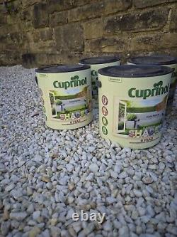 Cuprinol Garden Shades Fence Paint 2.5L New X4 Plus Paint Job Lot Cool Marble