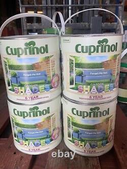 Cuprinol Garden Shades Paint Furniture Sheds Fences 4 X 2.5 Litres