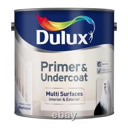 Dulux Paint Primer & Undercoat Paint For Wood or Multi-Surface 750ml or 2.5L