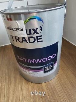 Dulux Trade Quick Dry Satinwood Pure Brilliant White 5L