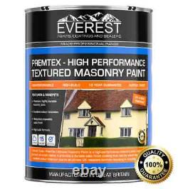 Everest Trade Premtex Ultimate Fine Textured Masonry Paint High Performance