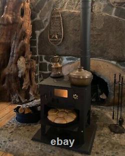 Fireplace Curtain Stove, Wood Stove, Fire pit, Cooking Stove