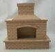 Fireplace Outdoor Brick 2409 Dollhouse Miniature 1/12 Scale Houseworks Wood
