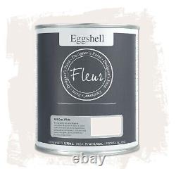 Fleur Eggshell Finish Paints F09 Grey White