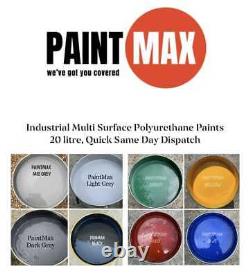 Floor Paint-factory-garage-showroom-large 40ltr Light Grey Paintmax