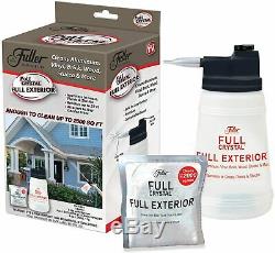 Fuller Brush Full Crystal Exterior Kit Cleans Aluminum-Vinyl-Brick-Wood-Stucco