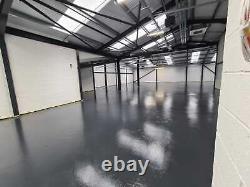 Garage factory warehouse showroom concrete floor paint trade quality easy apply