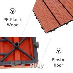 Garden Tiles Decking Tiles Outdoor Wood Plastic Composite Floor Pavers Brick