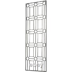 H Potter GAR258W1 Wall Trellis Metal Iron Garden Scroll with Mounting Brackets