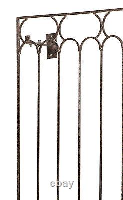 H Potter GAR628W1 Wall Trellis Metal Iron with Mounting Brackets