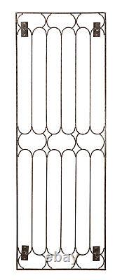 H Potter GAR628W1 Wall Trellis Metal Iron with Mounting Brackets