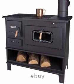 High Efficiant Modern Wood Burning Stove Metalik Balkan 8 kW