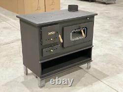 High Efficiant Modern Wood Burning Stove Metalik Balkan 8 kW