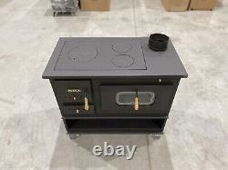 High Efficiant Modern Wood Burning Stove Metalik Balkan 8 kW