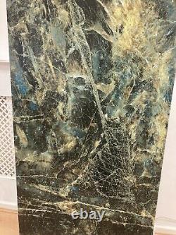 High Gloss Forest Green Gold Polished Porcelain Tiles 60x120cm for Walls&Floors